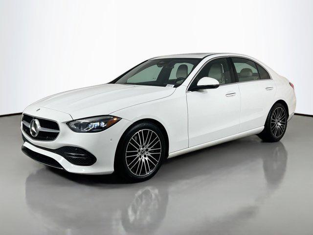 used 2022 Mercedes-Benz C-Class car, priced at $34,991