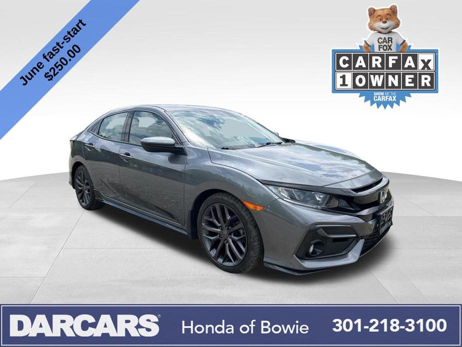 used 2021 Honda Civic car, priced at $23,578