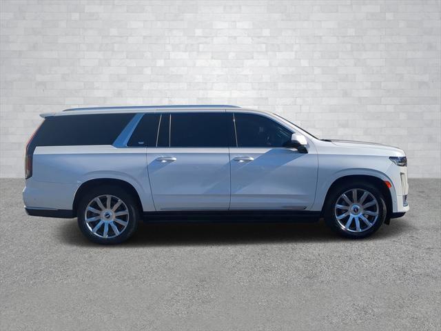 used 2022 Cadillac Escalade ESV car, priced at $72,678