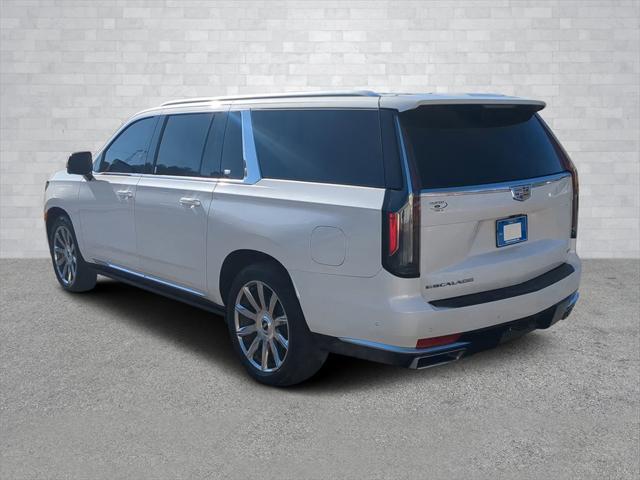 used 2022 Cadillac Escalade ESV car, priced at $72,678