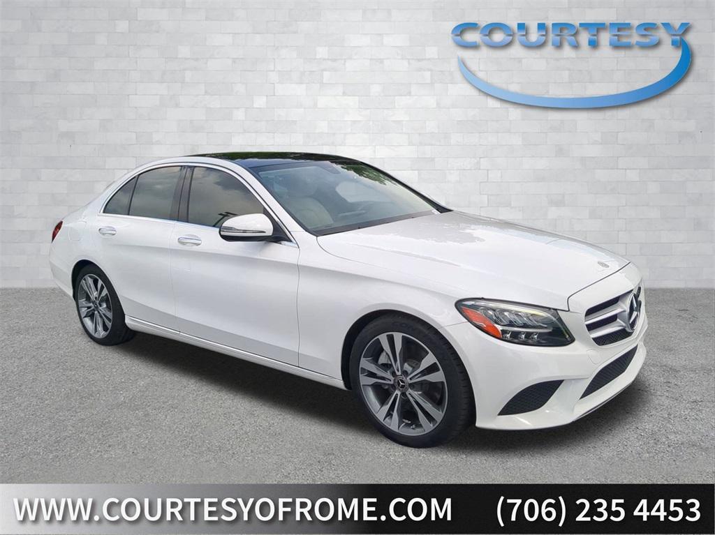 used 2021 Mercedes-Benz C-Class car, priced at $25,543
