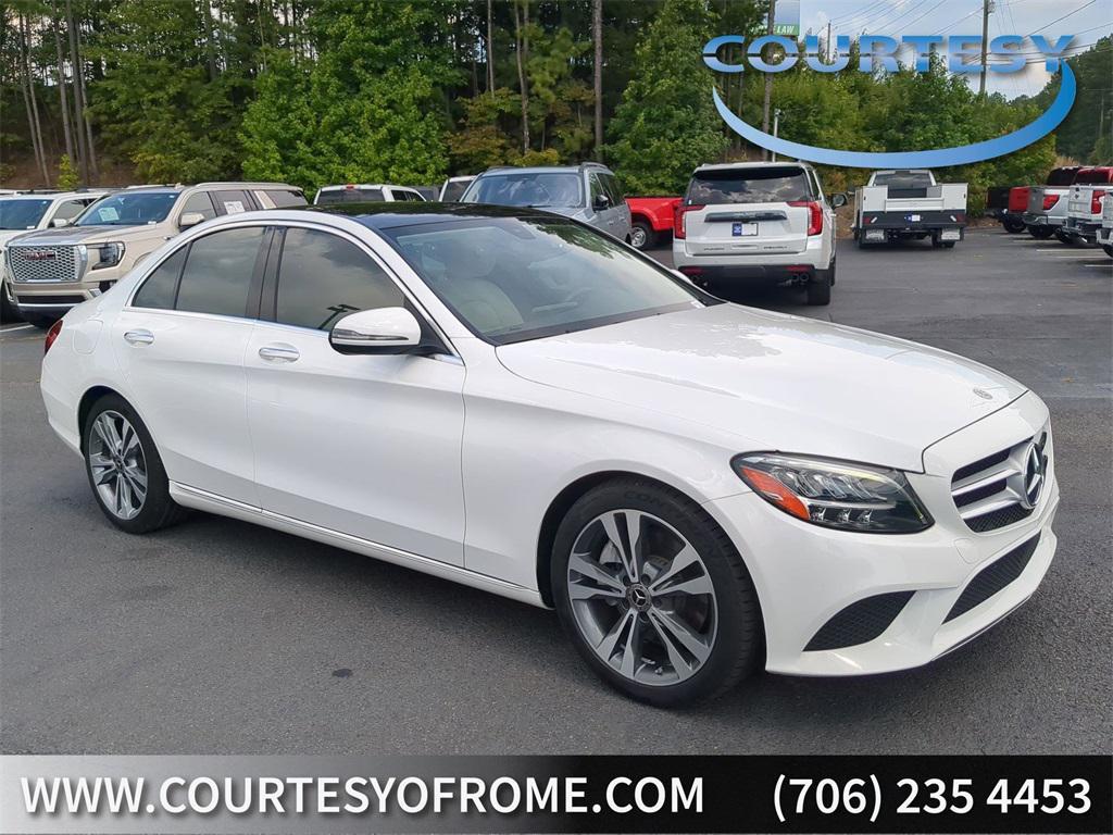 used 2021 Mercedes-Benz C-Class car, priced at $25,631