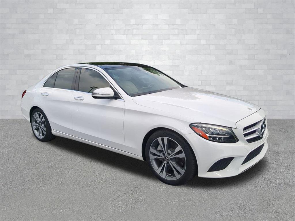 used 2021 Mercedes-Benz C-Class car, priced at $25,543