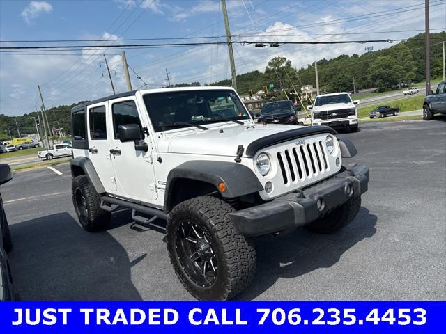 used 2017 Jeep Wrangler Unlimited car, priced at $21,376