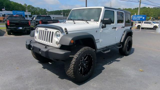 used 2017 Jeep Wrangler Unlimited car, priced at $20,882