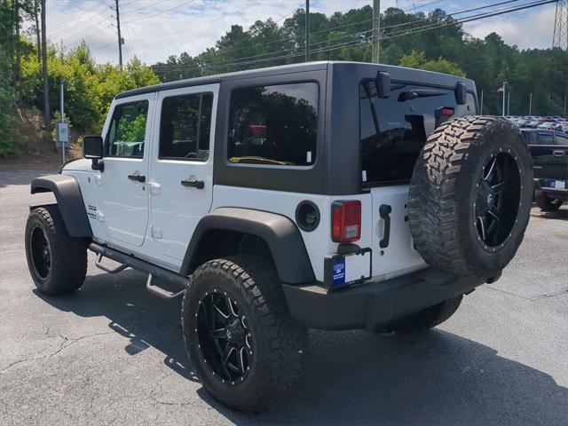 used 2017 Jeep Wrangler Unlimited car, priced at $20,882