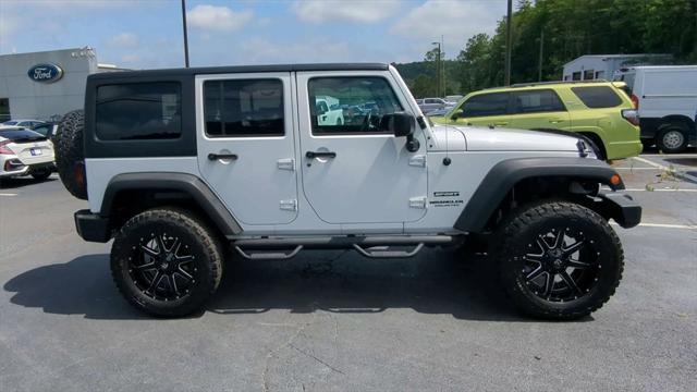 used 2017 Jeep Wrangler Unlimited car, priced at $20,882