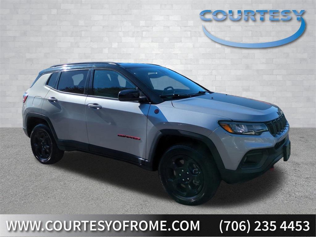 used 2023 Jeep Compass car, priced at $21,304