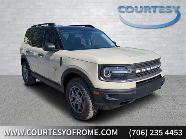 new 2024 Ford Bronco Sport car, priced at $35,844