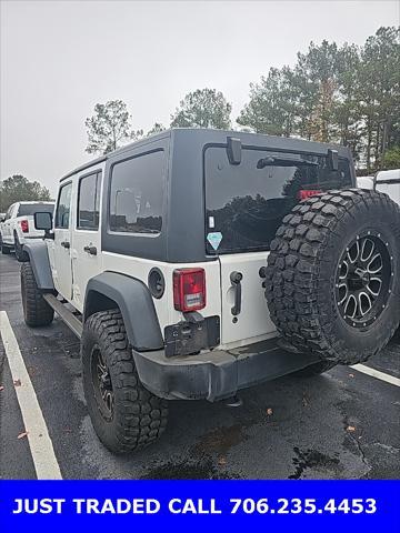 used 2017 Jeep Wrangler Unlimited car, priced at $22,737