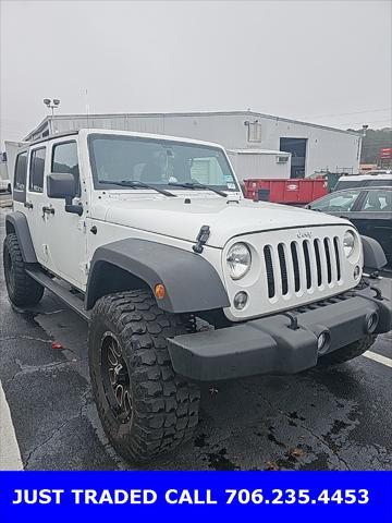 used 2017 Jeep Wrangler Unlimited car, priced at $22,737