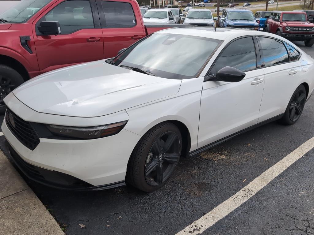 used 2023 Honda Accord Hybrid car, priced at $26,629