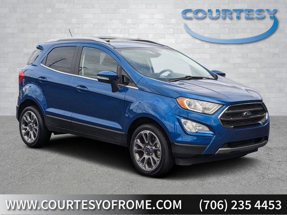 used 2021 Ford EcoSport car, priced at $19,522