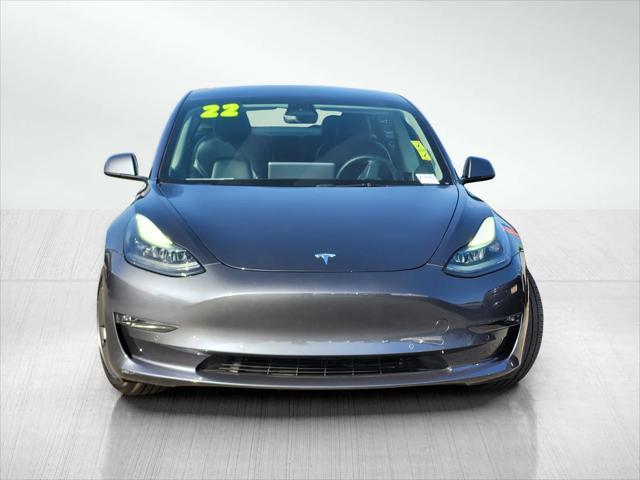 used 2022 Tesla Model 3 car, priced at $29,599