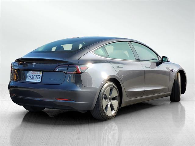 used 2022 Tesla Model 3 car, priced at $29,599