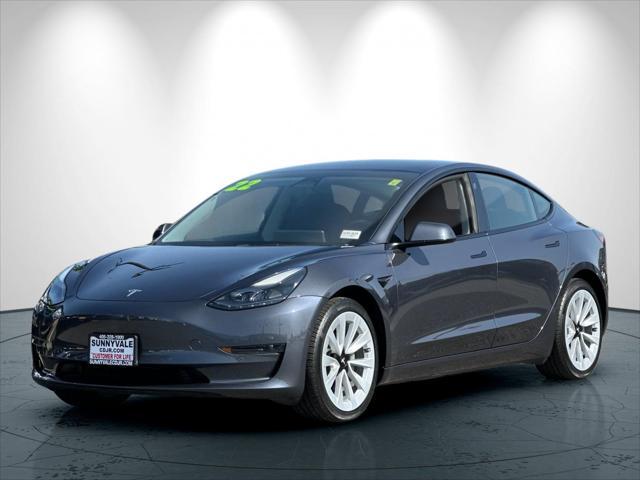 used 2022 Tesla Model 3 car, priced at $26,599