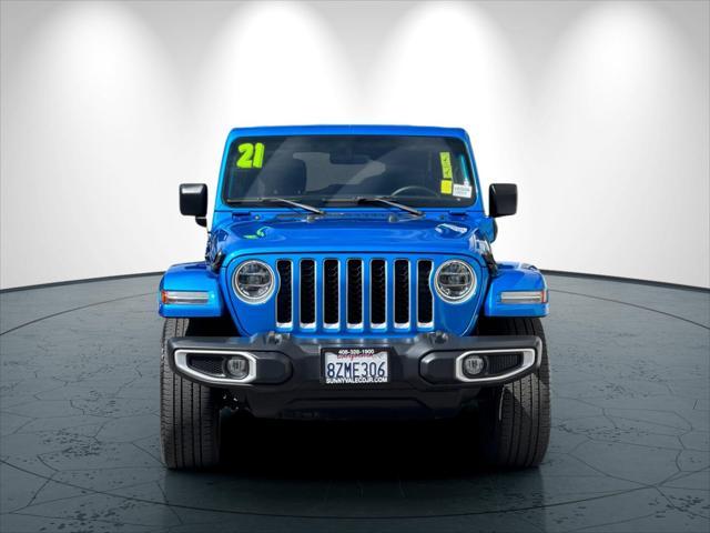 used 2021 Jeep Wrangler Unlimited 4xe car, priced at $31,998