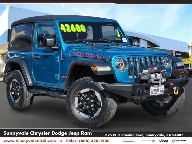 used 2020 Jeep Wrangler car, priced at $39,600
