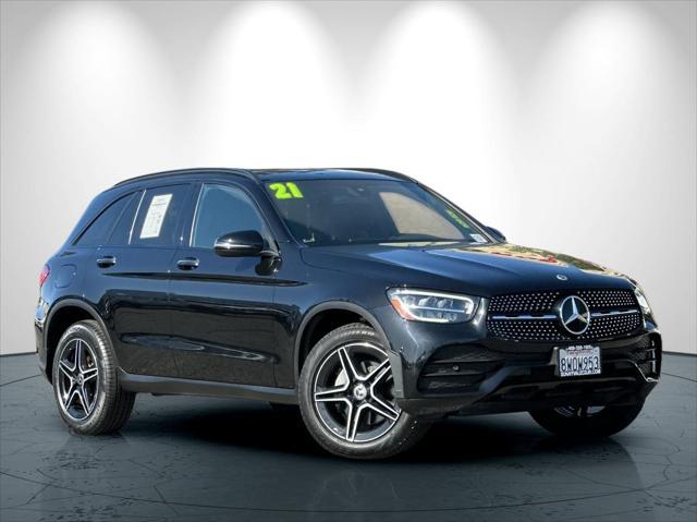 used 2021 Mercedes-Benz GLC 300 car, priced at $31,489