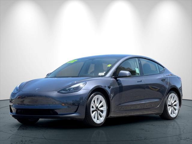 used 2022 Tesla Model 3 car, priced at $27,776