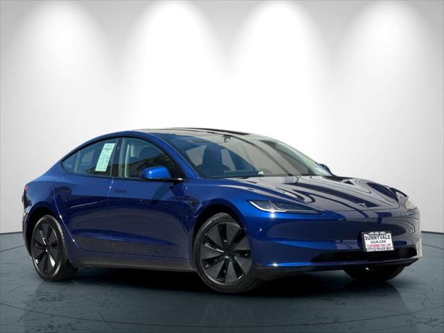 used 2025 Tesla Model 3 car, priced at $38,999
