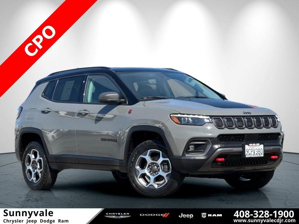 used 2022 Jeep Compass car, priced at $23,599