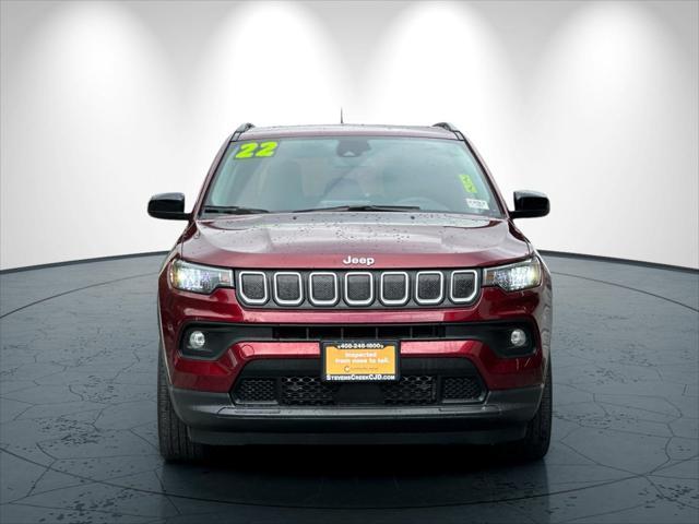 used 2022 Jeep Compass car, priced at $20,599