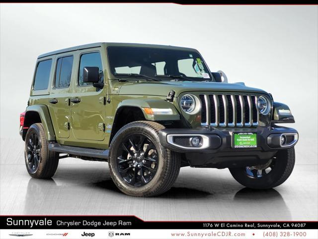 used 2021 Jeep Wrangler Unlimited 4xe car, priced at $31,998