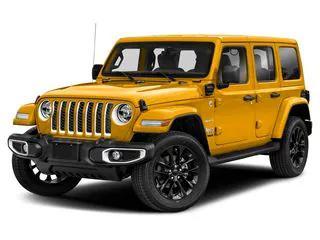 used 2021 Jeep Wrangler Unlimited 4xe car, priced at $32,998