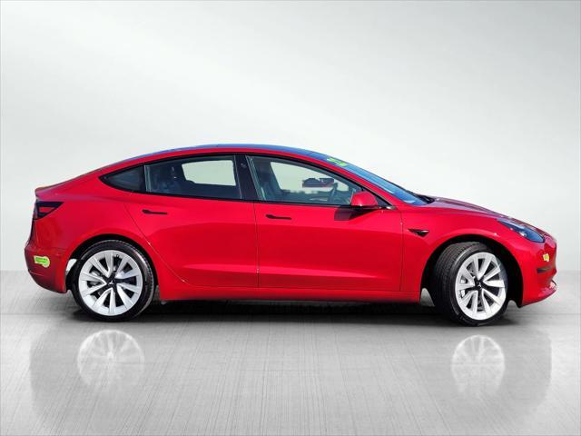 used 2022 Tesla Model 3 car, priced at $28,990