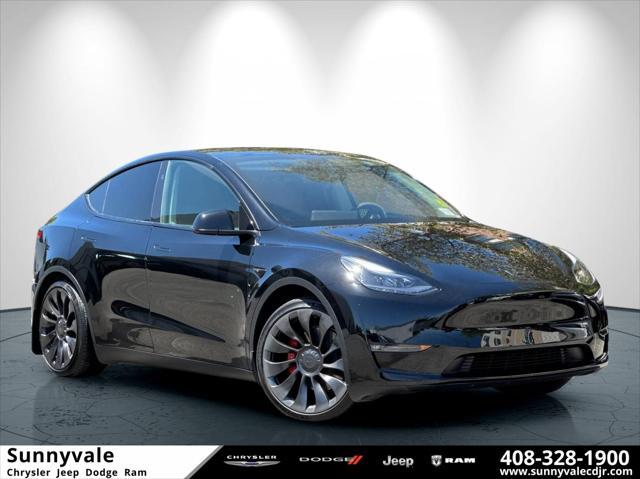 used 2023 Tesla Model Y car, priced at $34,997