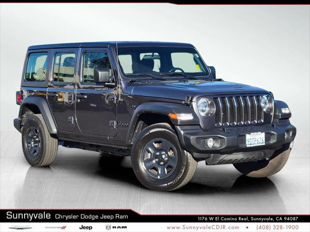 used 2022 Jeep Wrangler Unlimited car, priced at $29,998