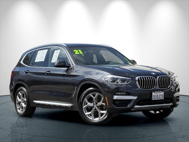 used 2021 BMW X3 car, priced at $27,698