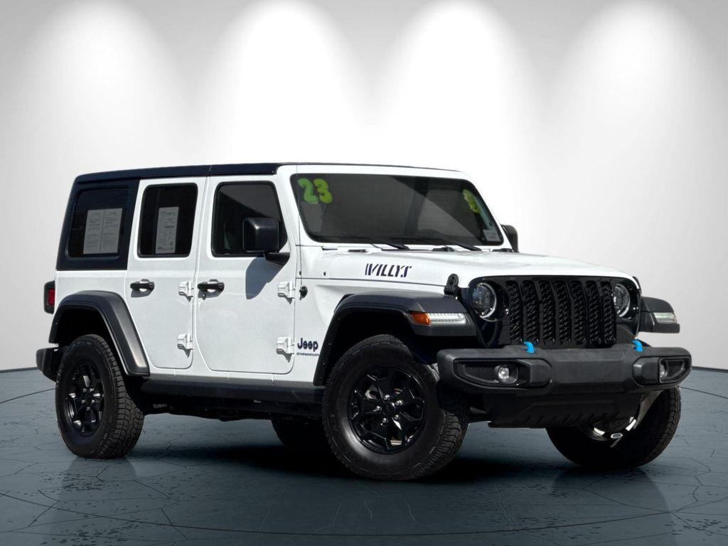 used 2023 Jeep Wrangler 4xe car, priced at $26,998