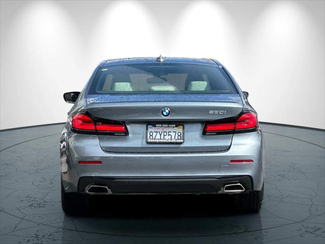 used 2022 BMW 530 car, priced at $34,990