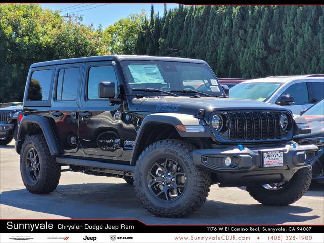 new 2024 Jeep Wrangler 4xe car, priced at $57,988