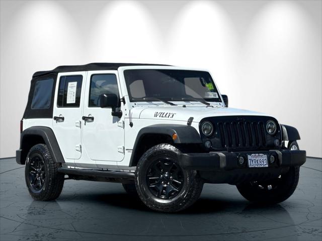 used 2017 Jeep Wrangler Unlimited car, priced at $21,599