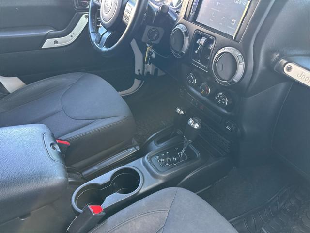 used 2017 Jeep Wrangler Unlimited car, priced at $21,599