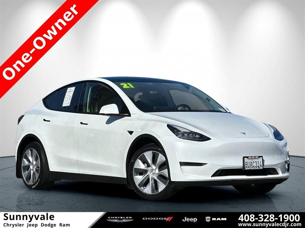 used 2021 Tesla Model Y car, priced at $24,999