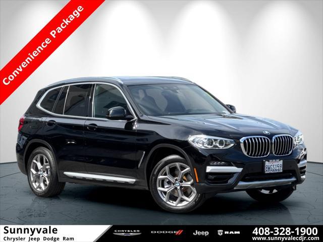 used 2021 BMW X3 car, priced at $23,486