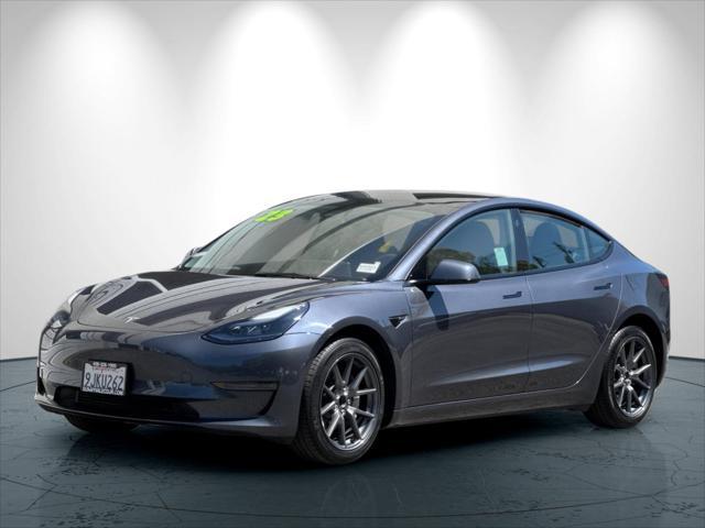used 2023 Tesla Model 3 car, priced at $27,899