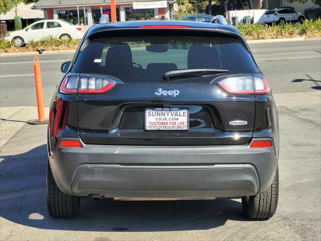 used 2021 Jeep Cherokee car, priced at $17,998