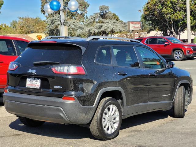 used 2021 Jeep Cherokee car, priced at $17,998