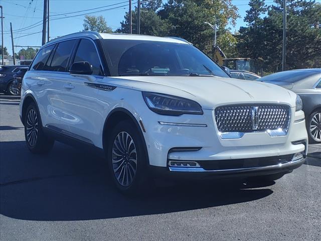 used 2021 Lincoln Aviator car, priced at $44,599