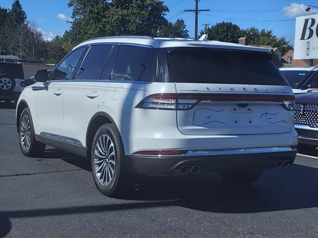 used 2021 Lincoln Aviator car, priced at $44,599