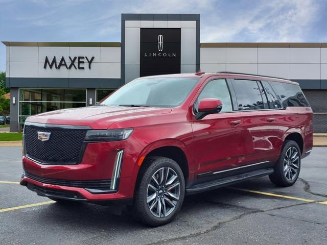 used 2022 Cadillac Escalade ESV car, priced at $75,476