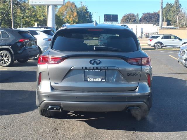 used 2023 INFINITI QX50 car, priced at $33,599