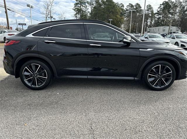 used 2023 INFINITI QX55 car, priced at $45,995