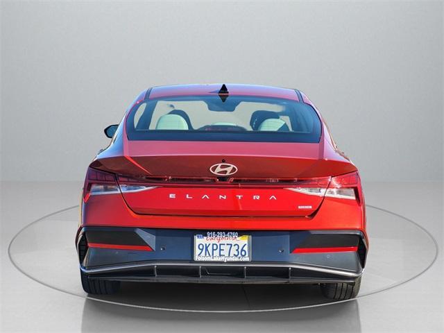 used 2024 Hyundai Elantra HEV car, priced at $25,500