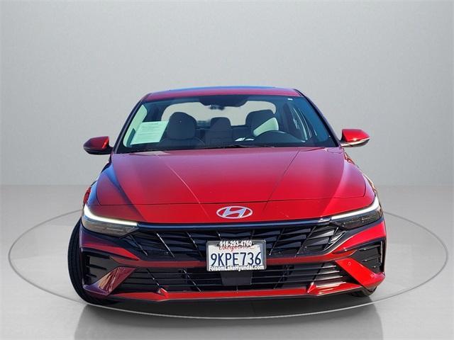 used 2024 Hyundai Elantra HEV car, priced at $25,500